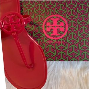 Tory Burch Mini Miller Flat Jelly thong sandals